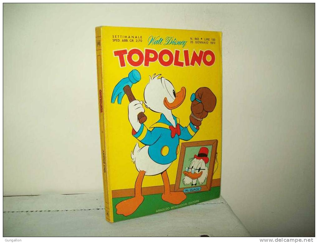 Topolino (Mondadori 1972) N. 843 - Disney