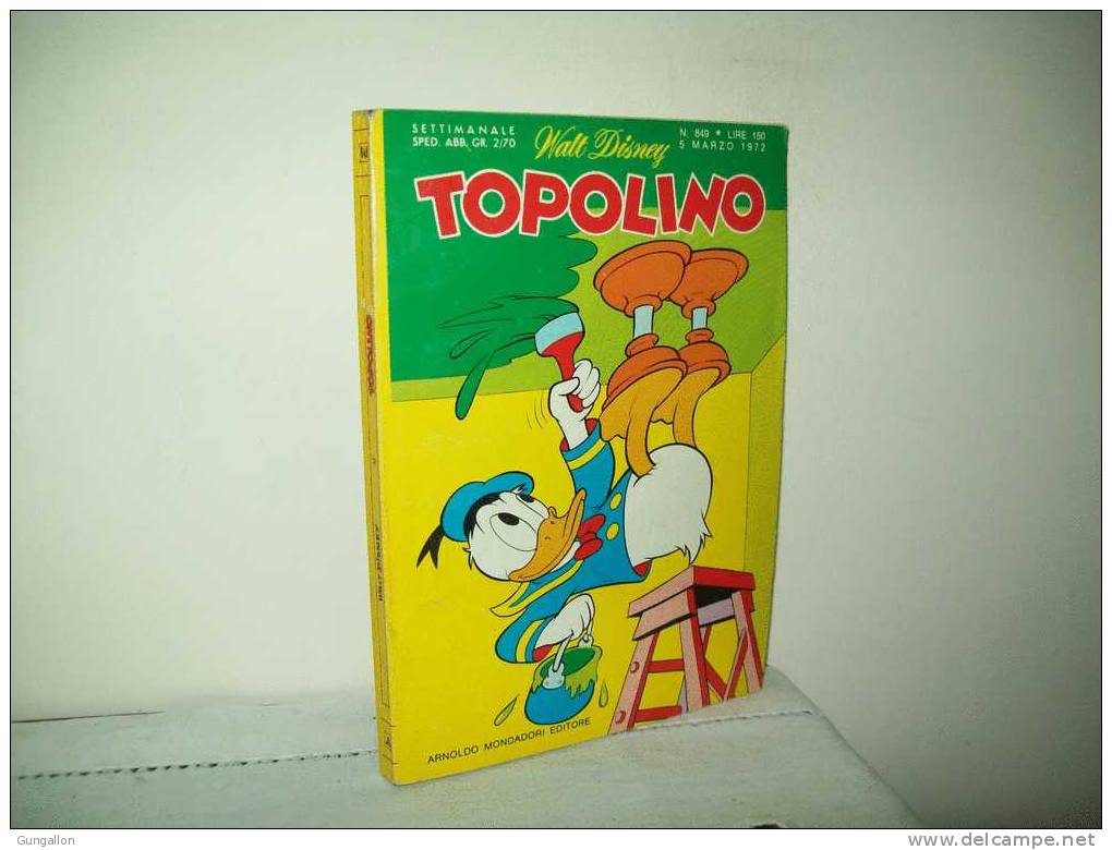 Topolino (Mondadori 1972) N. 849 - Disney