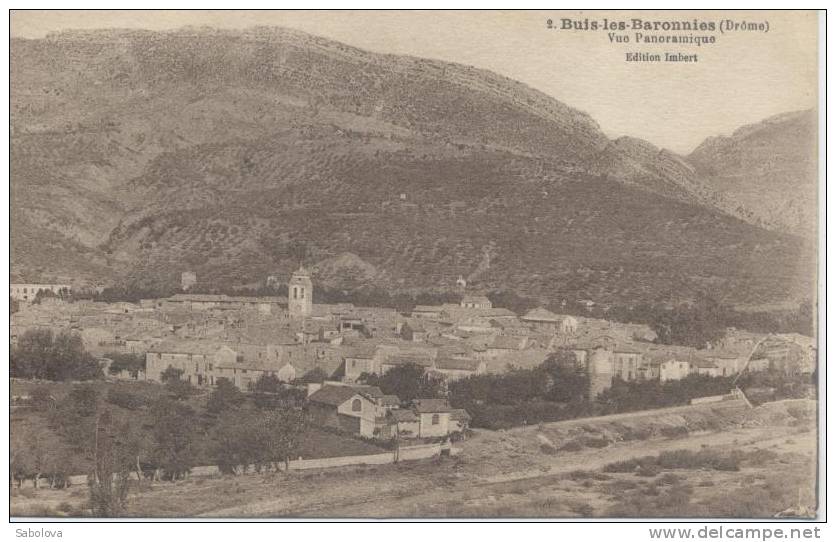 Buis Les Baronnies  Vue Générale - Buis-les-Baronnies