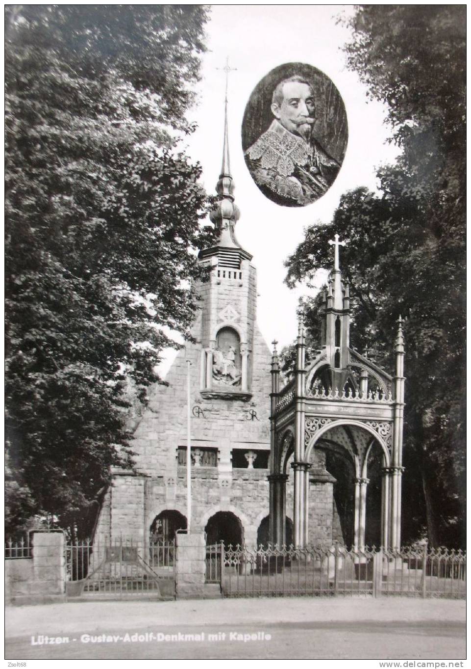 GERMANY /  LÜTZEN - GUSTAV ADOLF DENKMAL MIT KAPELLE - Lützen