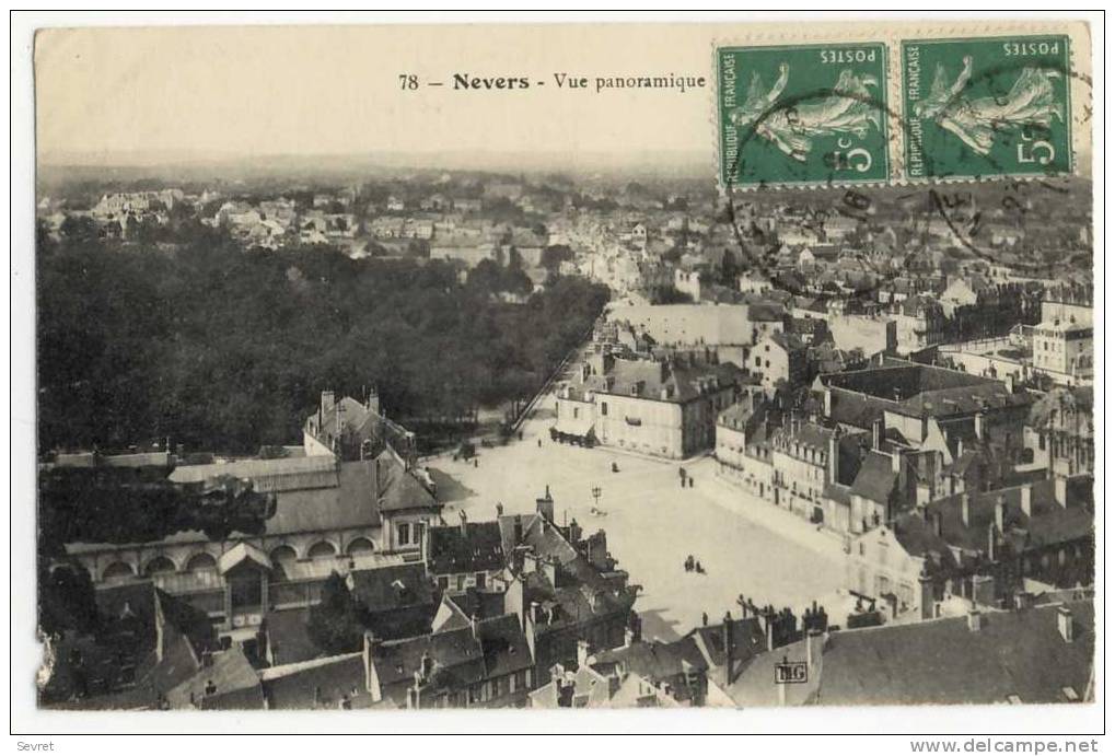 NEVERS - Vue Panoramique . - Nevers