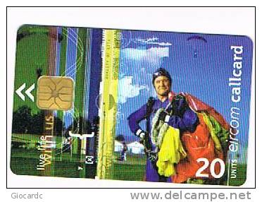 IRLANDA (IRELAND) -  EIRCOM  (CHIP)  - 1999 LIVE LIFE: PARACHUTIST  - USED - RIF. 7910 - Sport