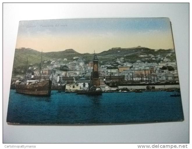 Faro Nave Ship Porto Genova - Handel