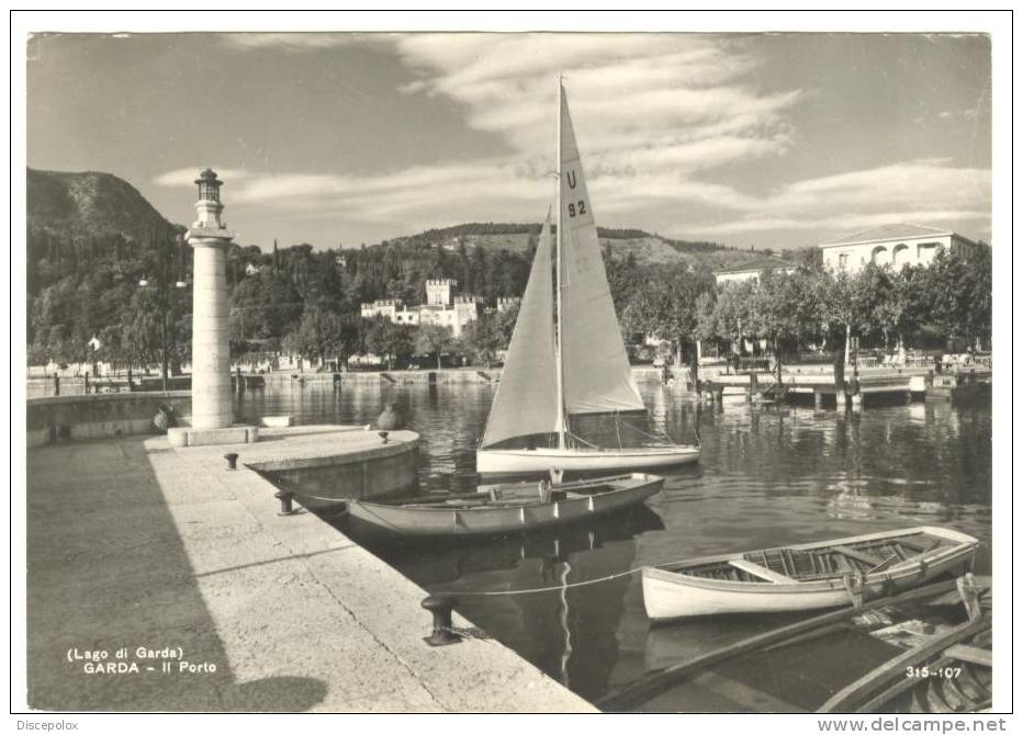 Z982 Garda (Verona) - Il Porto / Viaggiata 1963 - Altri & Non Classificati