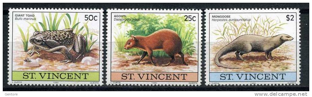 SAINT VINCENT 1980  Yvert Cat N° 603/05  Absolutely Perfect MNH ** - Other & Unclassified