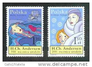 2005 - POLONIA / POLAND - BICENTENARIO DELLA NASCITA DI H. CH. ANDERSEN / BICENTENNIAL OF BIRTH OF H. CH. ANDERSEN. MNH - Ongebruikt