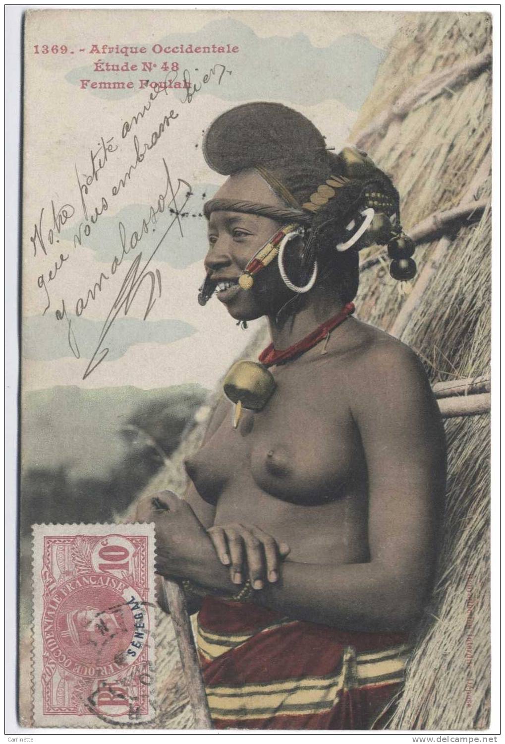 SENEGAL - Femme FOULAH - Fortier - Seins Nus - Sénégal