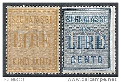 1903 REGNO SEGNATASSE MNH ** - CERTIFICATO - - Strafport