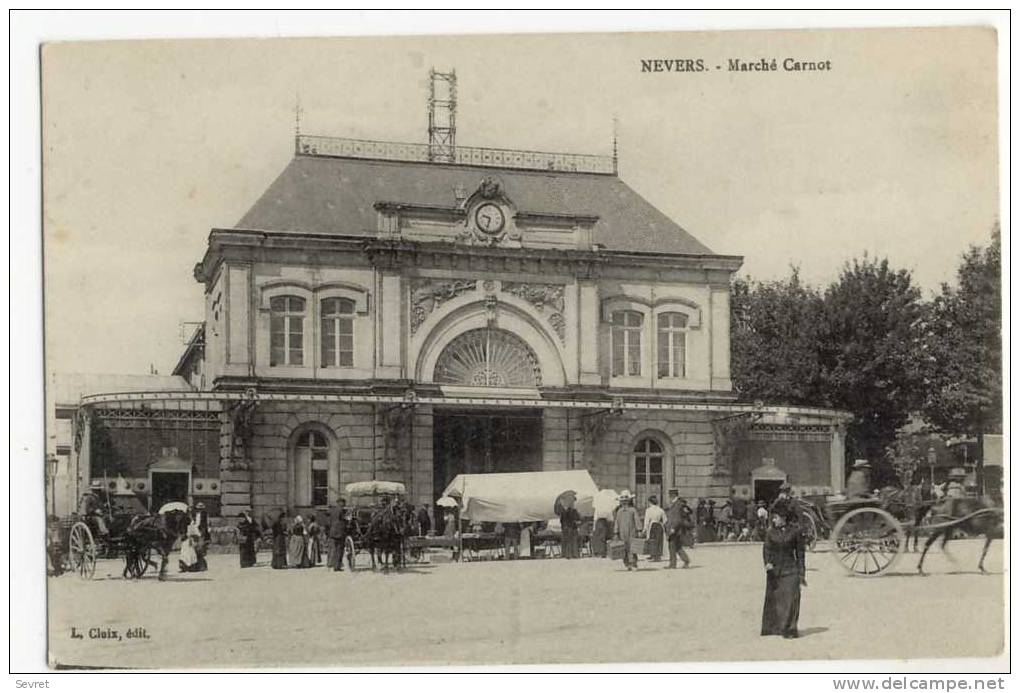 NEVERS. - Marché Carnot - Nevers