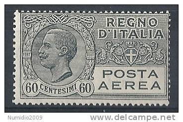 1926-28 REGNO POSTA AEREA 60 CENT MNH ** - RR8548 - Correo Aéreo