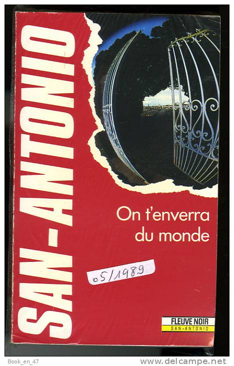 {74746} San-Antonio, On T’enverra Du Monde. 05/1989 . " En Baisse " - San Antonio