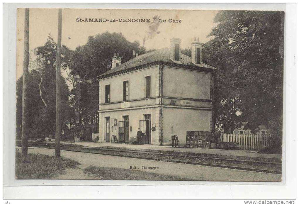 SAINT AMAND LONGPRE      La Gare - Saint Amand Longpre