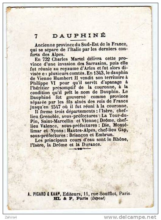 Anciennes Provinces Françaises - Vue De Grenoble - Le Dauphiné - Capitale Grenoble - Otros & Sin Clasificación