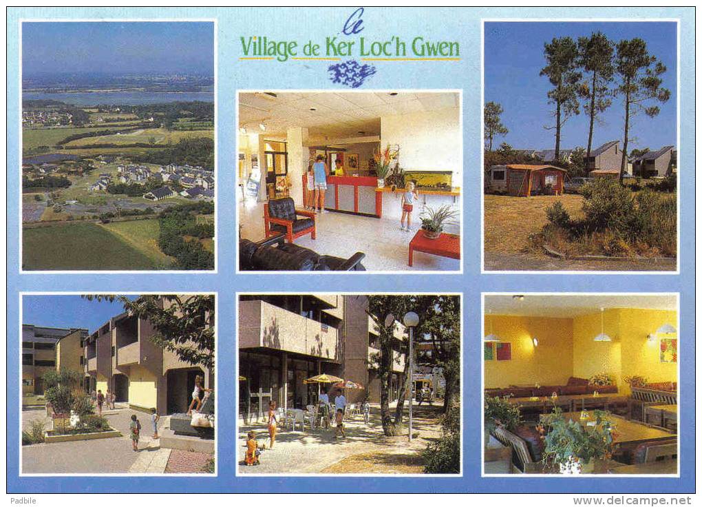 Carte Postale 29. Combrit  Kerloc'h Gwen  Le Village Vacances Trés Beau Plan - Combrit Ste-Marine