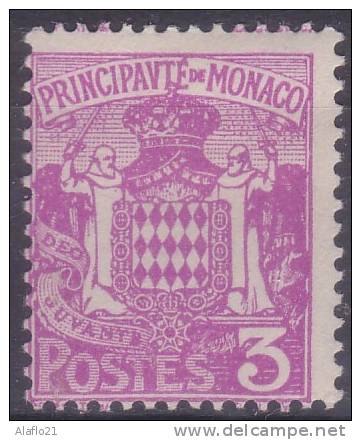 £7 - MONACO -  N° 74A - NEUF Avec Charnière (2) - Other & Unclassified
