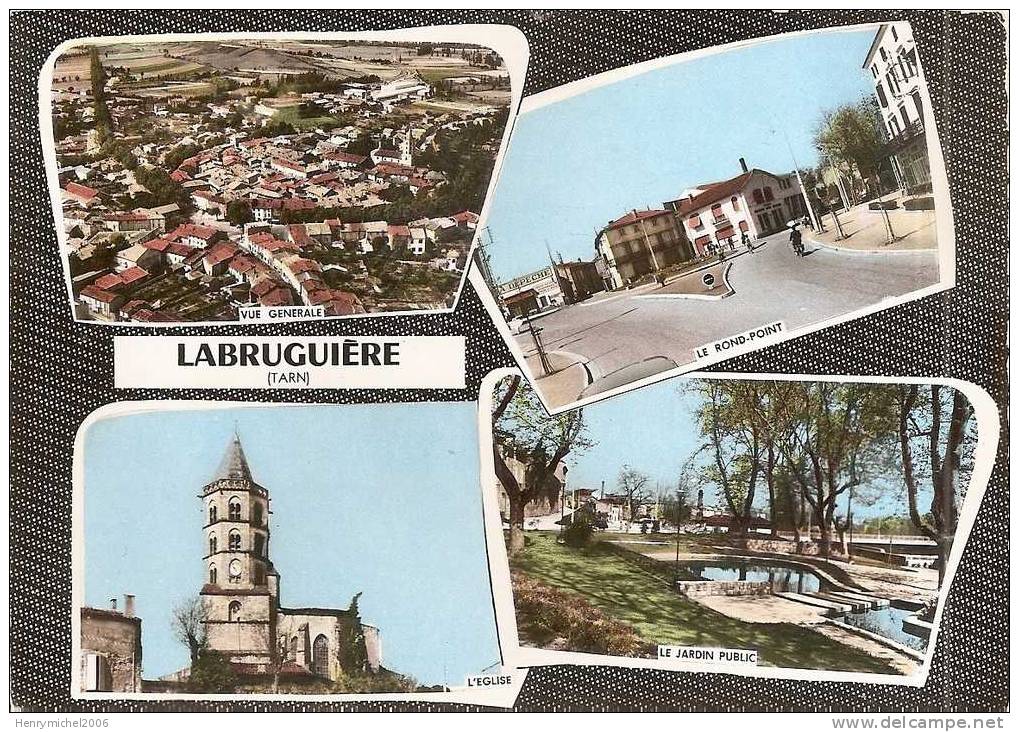 Tarn - Labruguière , Multi Vues En 1965, Ed Photo Cim - Labruguière