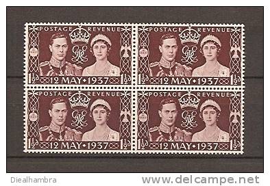 UNITED KINGDOM REINO UNIDO GROßBRITANNIEN CORONATION OF GEORGE VI (01-054) 1937 / MNH / 197 (x4) - Ungebraucht