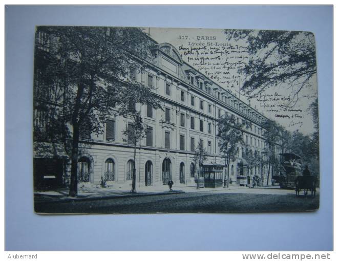 Paris , Lycée St Louis - Enseignement, Ecoles Et Universités