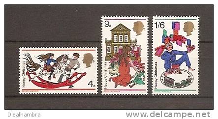 UNITED KINGDOM REINO UNIDO GROßBRITANNIEN HAPPY CHRISTMAS (01-055) 1968 / MNH / 546 - 548 - Unused Stamps