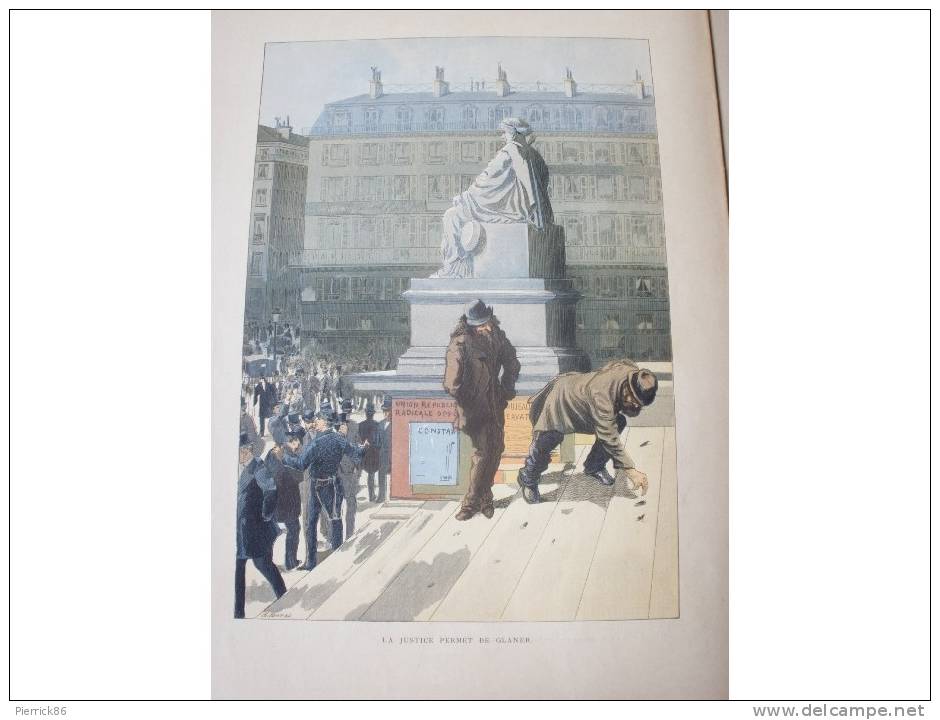 1885 PARIS ILLUSTRE LA BOURSE DE PARIS  P RENOUARD