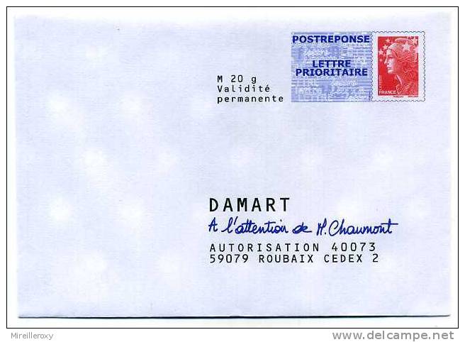 PAP REPONSE MARIANNE DE BEAUJARD DAMART - Prêts-à-poster: Réponse /Beaujard
