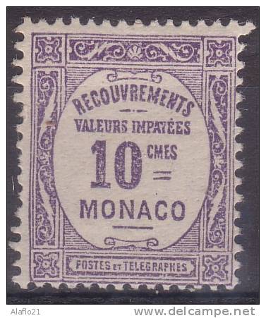 £7 - MONACO - TAXE N° 14 - NEUF Avec Charnière - Portomarken