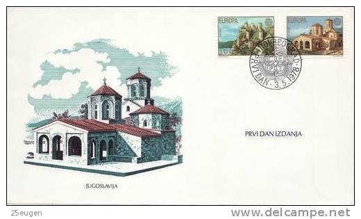 YUGOSLAVIA  1978  EUROPA CEPT FDC - 1978