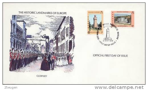 GUERNSEY  1978  EUROPA CEPT FDC - 1978