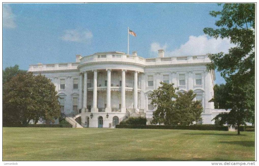 USA – United States – The White House, Washington D.C. Unused Chrome Postcard [P3443] - Washington DC
