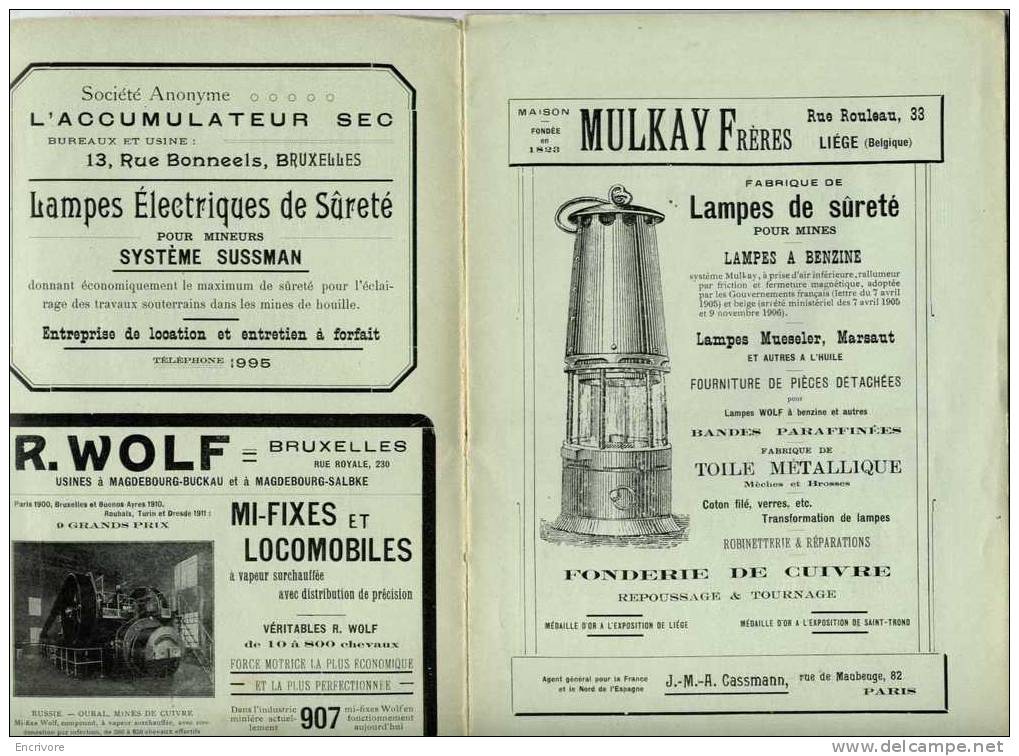 ARTHUR STOKVIS  Et Cie Chauffage Sanitaire Treflor Beer Deutz Prat Bleichert Sprengstoff Heckel Bruxelles Liège - Materiaal En Toebehoren