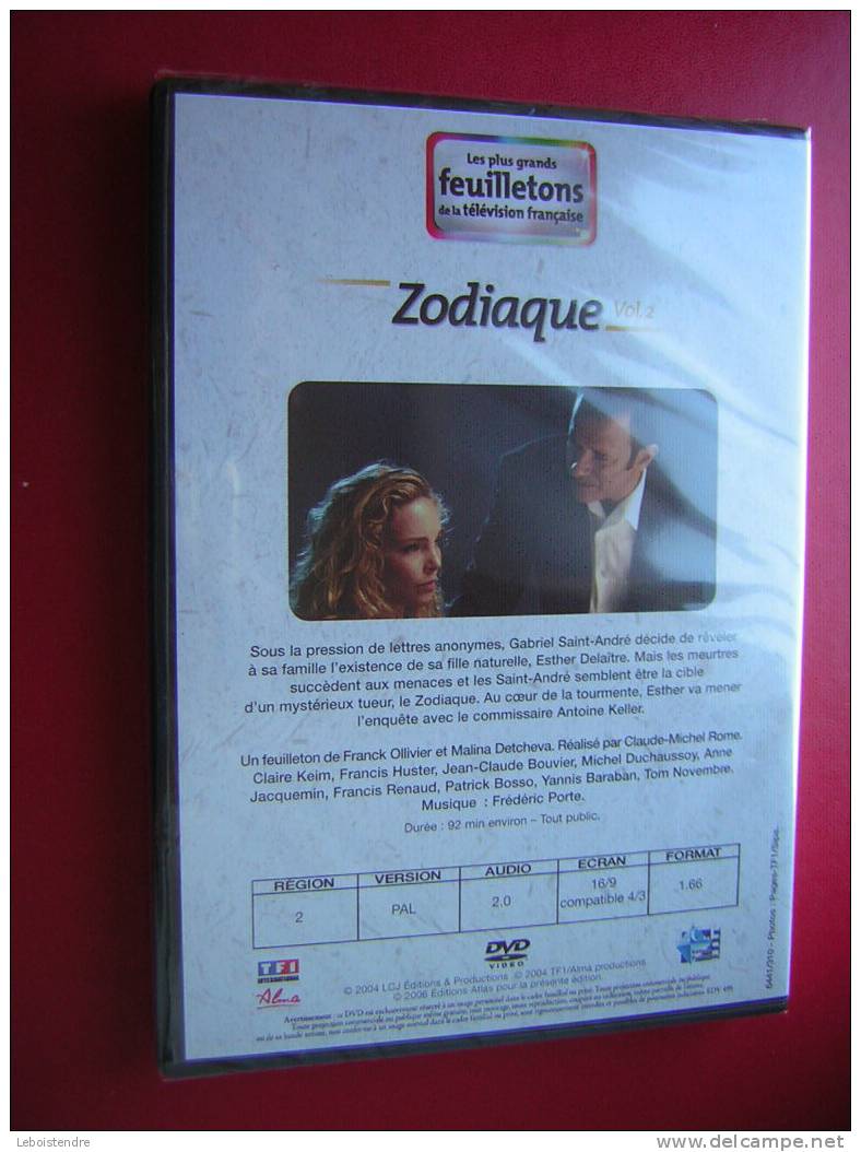 DVD-NEUF SOUS BLISTER /CELLOPHANE-ZODIAQUE VOL 2 -LES PLUS GRANDS FEUILLETONS DE LA TELEVISION FRANCAISE-EDITIONS ATLAS - Séries Et Programmes TV