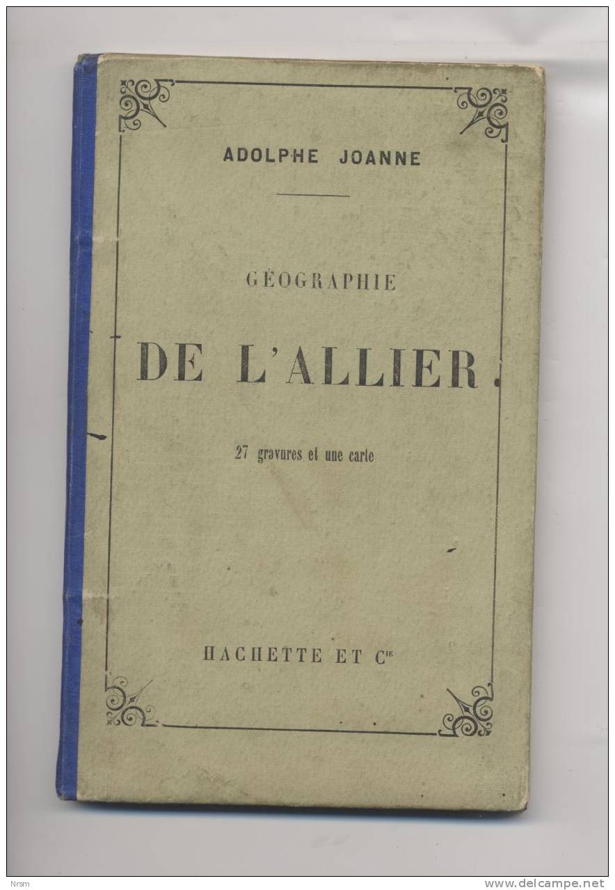 Guide JOANNE De L'ALLIER De 1880 - Maps/Atlas