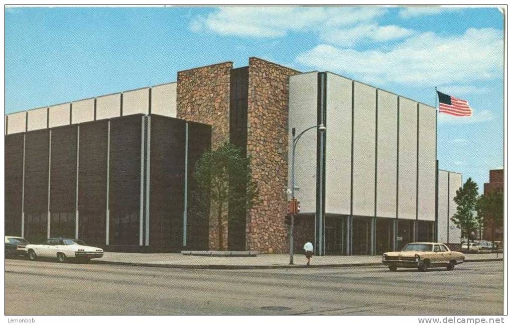 USA – United States – Peoria Public Library, Illinois 1970s Unused Postcard [P3454] - Peoria