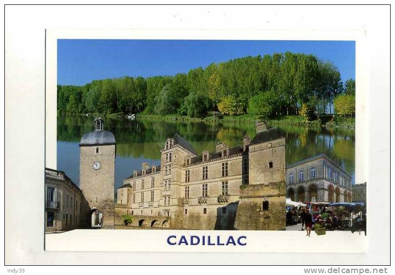 - FRANCE GIRONDE . CADILLAC VUES MULTIPLES - Cadillac