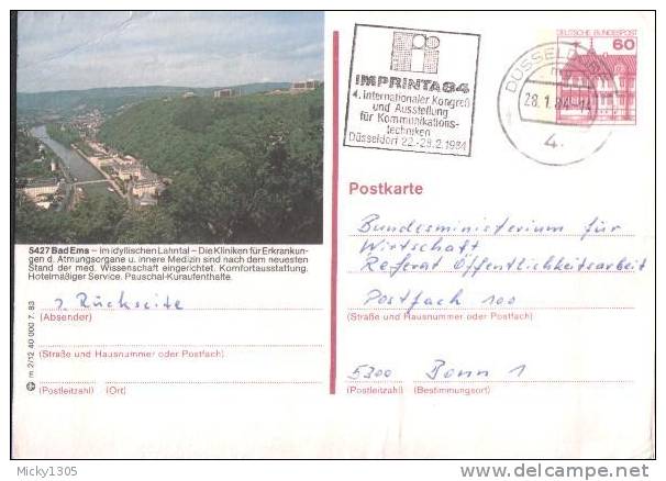 Germany - Bildpostkarte Echt Gelaufen / Postcard Used (r619) - Illustrated Postcards - Used