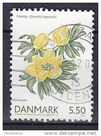 Denmark 2006 Mi. 1424  5.50 Kr Flowers Blumen Winterling Erantis Hyemalis - Oblitérés