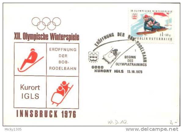 Österreich / Austria - Sonderstempel / Special Cancellation (F507) - Covers & Documents