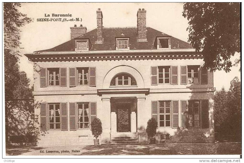 Seine Et Marne 77 CPA SEINE-PORT - Château La BARONNIE - Otros & Sin Clasificación