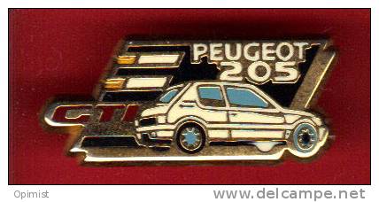 12552-peugeot 205 GTI.signé  Helium - Peugeot