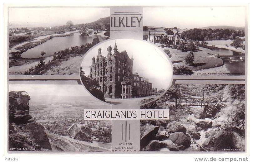 Craiglands Hotel  Yorkshire - Real Photo - Unused - Condition : VG - 2 Scans - Other & Unclassified