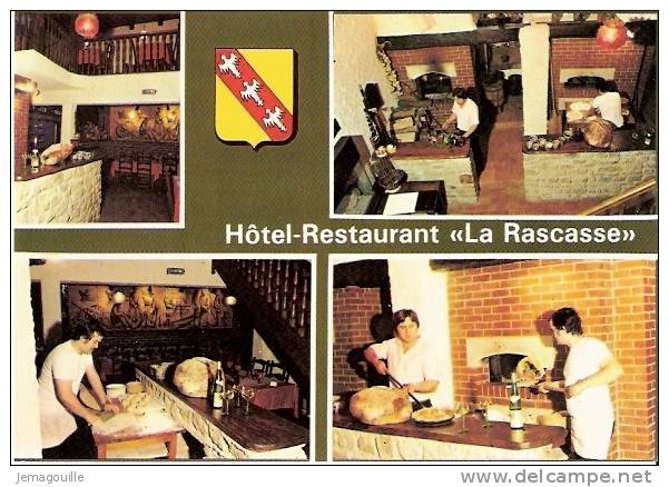 RICHECOURT LE CHATEAU 57 - Hôtel-Restaurant " LA RASCASE " - M-2 - Rechicourt Le Chateau