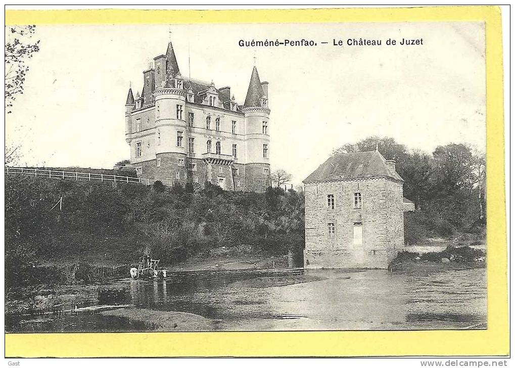 44  GUEMENE  PENFAO     CHATEAU  DE  JUZET - Guémené-Penfao