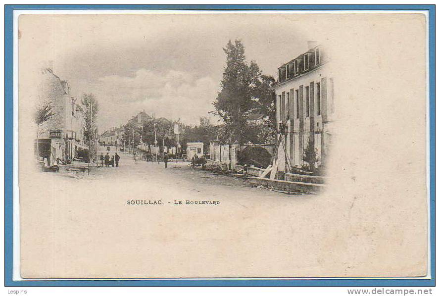 46 - SOUILLAC --  Le Boulevard -- - Souillac