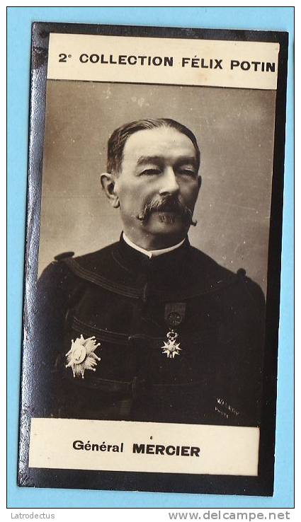 2e Collection Felix Potin - Ca 1920 - REAL PHOTO - Général Auguste Mercier, Général Français, Ministre De La Guerre - Félix Potin