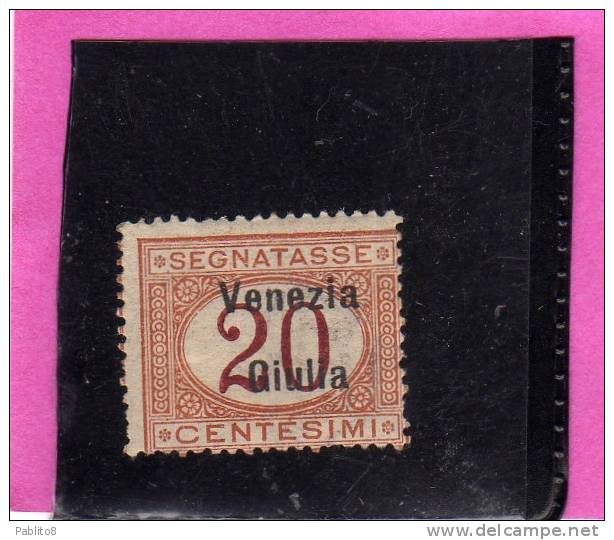 VENEZIA GIULIA 1918 SEGNATASSE POSTAGE DUE TASSE TAXES CENT. 20 C MNH - Vénétie Julienne