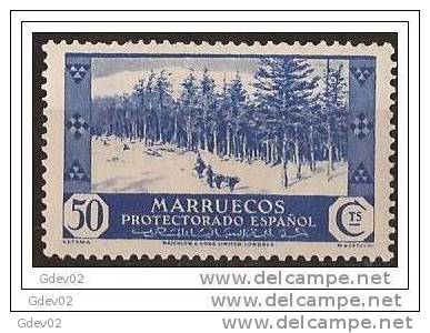MA156-LA978.Marruecos Maroc.Marocco MARRUECOS ESPAÑOL VISTAS Y PAISAJES 1935/7.(Ed 156**)  Sin Charnela LUJO RARO - Spanish Morocco