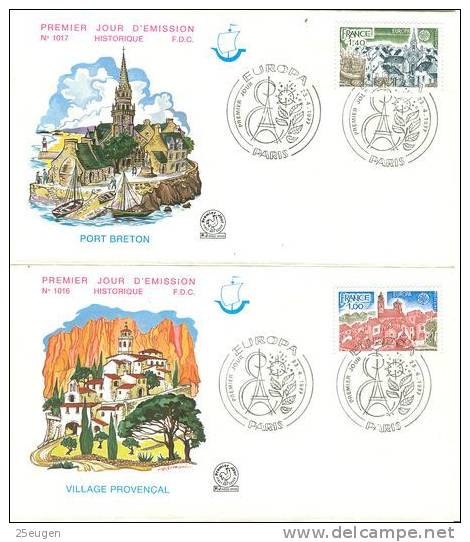 FRANCE 1977 EUROPA CEPT FDC - 1977