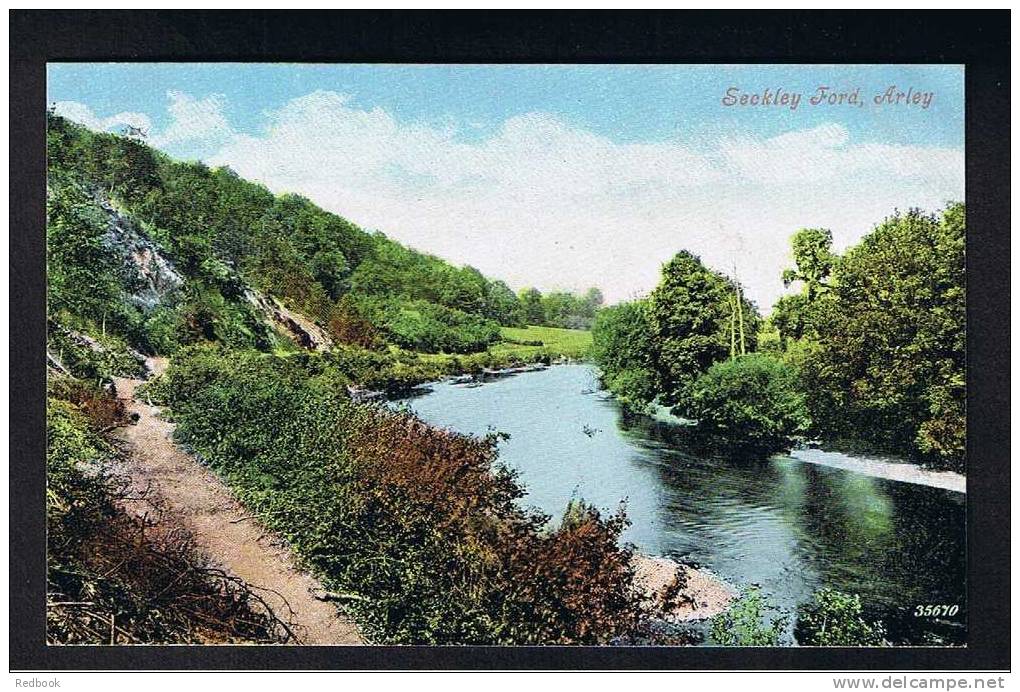 RB 723 - Early Postcard - Seckley Ford River Severn - Arley Near Bewdley Worcestershire - Sonstige & Ohne Zuordnung