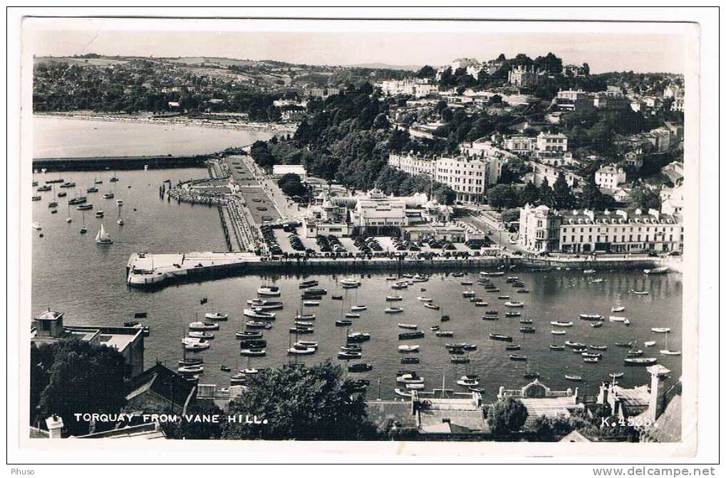 UK1092 :  TORQUAY : From Vane Hill - Torquay