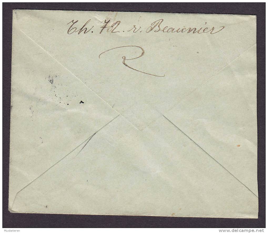 France Postal Stationery Ganzsache Entier Semeuse TAXE Reduite PARIS 1907 XIV Av. D'Orleans To Hotel Europe PARIS - Standard Covers & Stamped On Demand (before 1995)